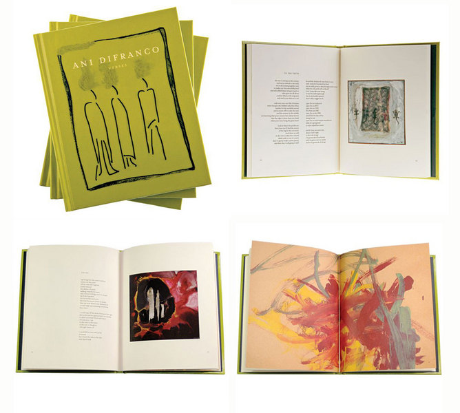 I photographed Ani DiFranco's paintings for her book of poetry and artwork, Verses, available at www.righteousbabe.com