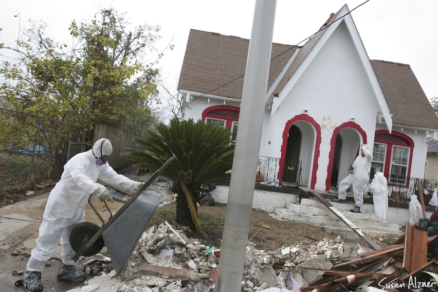 Hurricane Katrina, 9th ward, New Orleans, LA