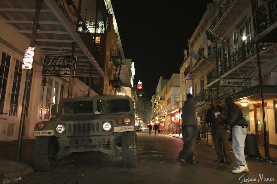 Hurricane Katrina, French Quarter, New Orleans, LA