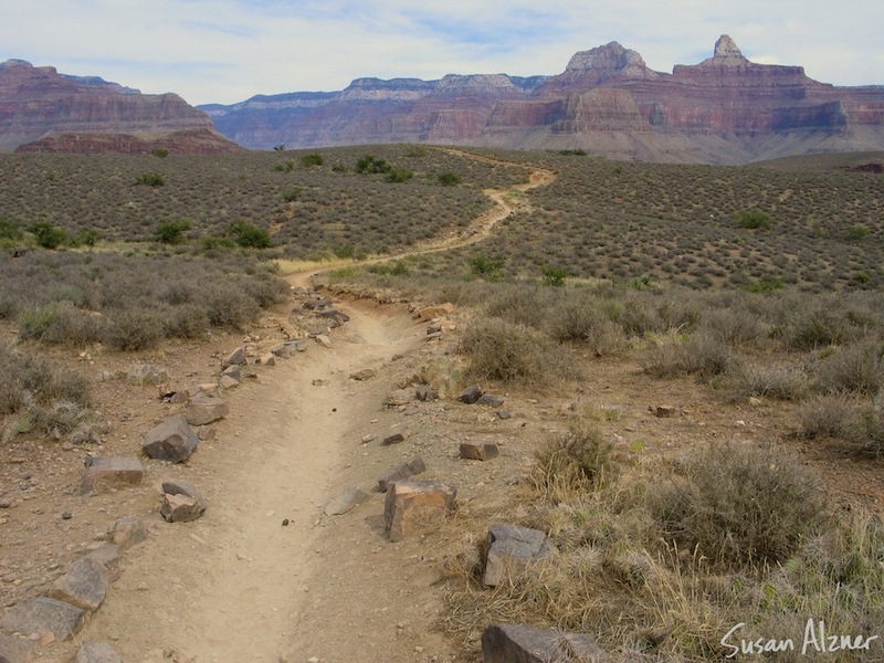 Bright Angel Trail to Plateau Point, Grand Canyon
